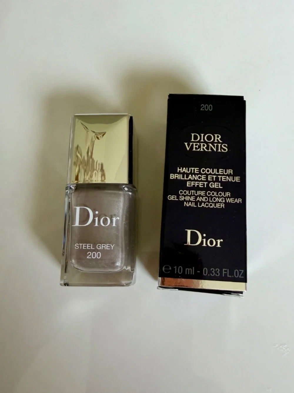 DIOR Vernis Steel Grey 200 Nail Polish - RARE - New in Box NWT